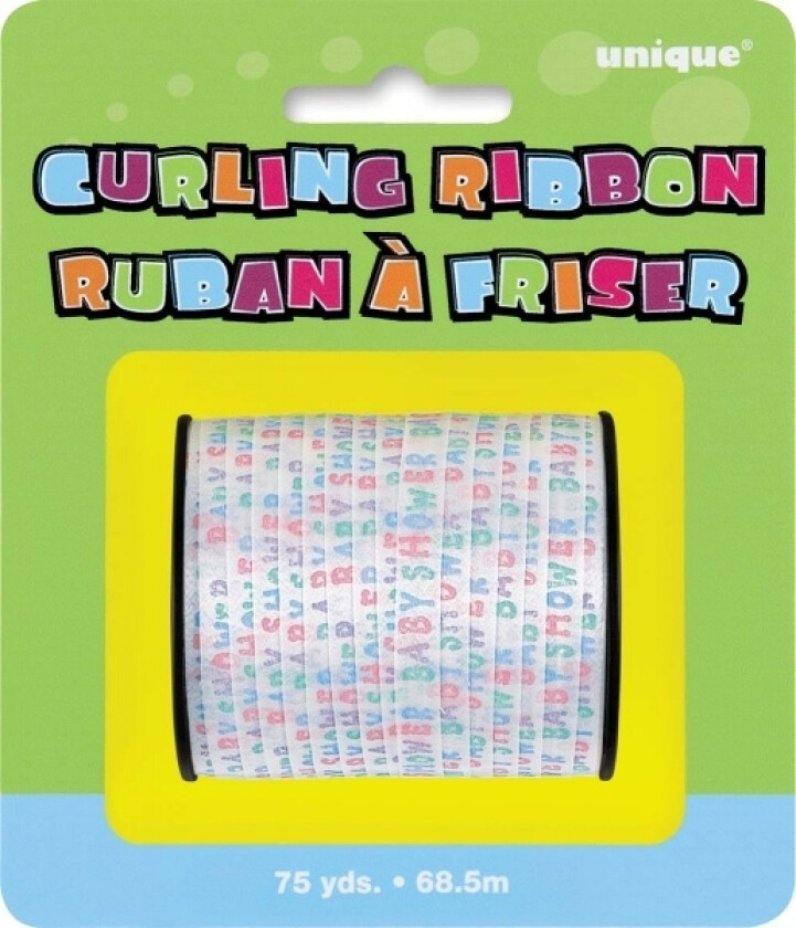 Babyshower gavebånd på rull