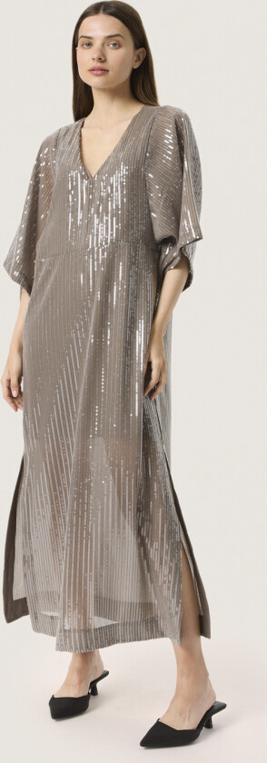 Slnanina Dress Str M - Maxi Kjoler