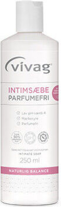 Intimsåpe Parfymefri, 250 ml