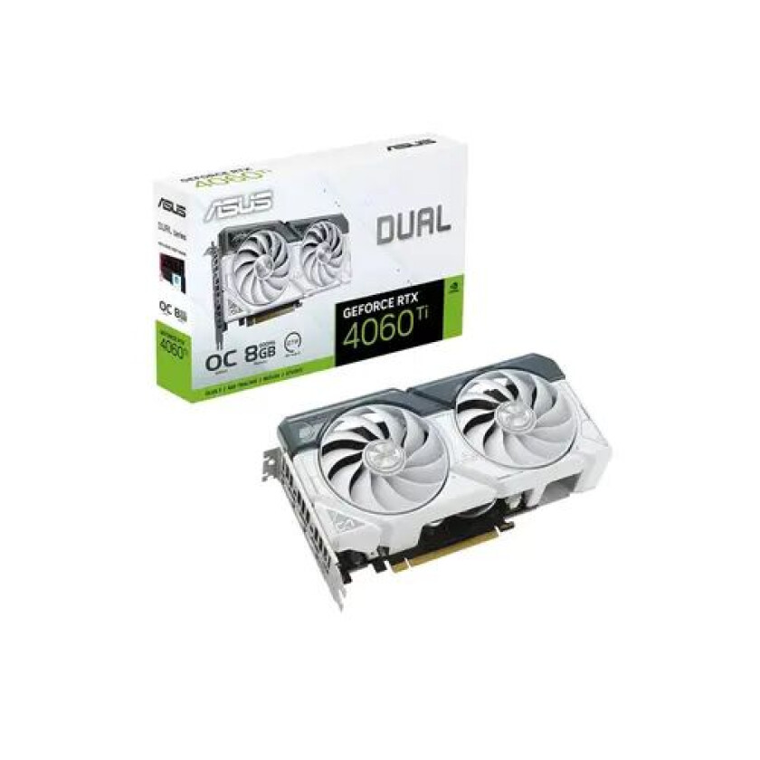 Asus Dual Geforce Rtx 4060 Ti Oc White 8gb