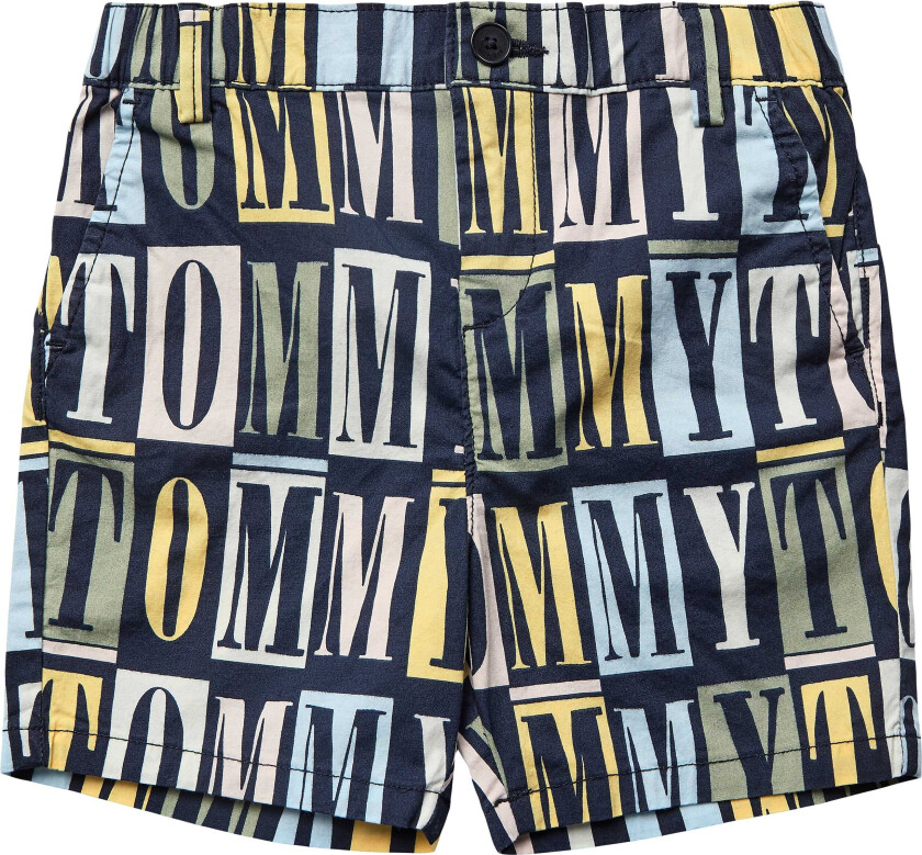 Tommy AOP Shorts Str 12år / 152 cm - Shorts&Bloomers Bomull