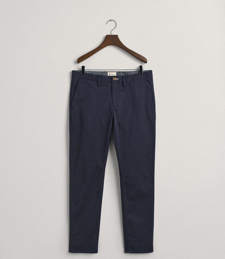Slim Twill Chinos Str 38/32 - Chinos