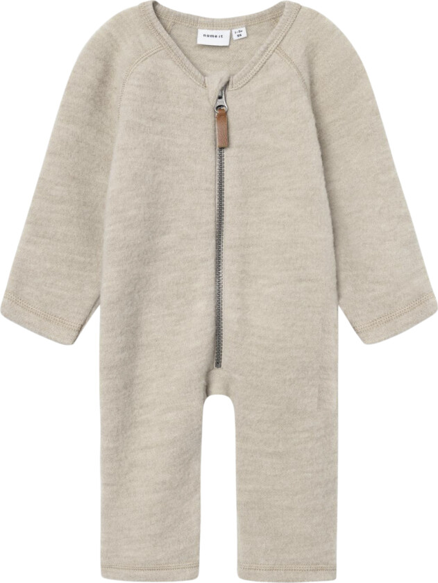 Nbfwmino Wool BRU LS Suit Noos Str 68 - Jumpsuits