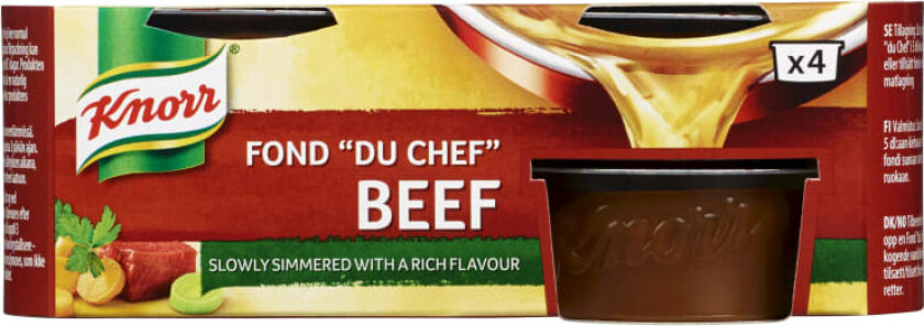 Fond Du Chef Kjøtt 4x28g