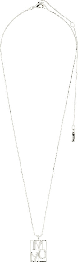 Love TAG, Recycled MOM Necklace Silverplated - Halskjeder Med Anheng