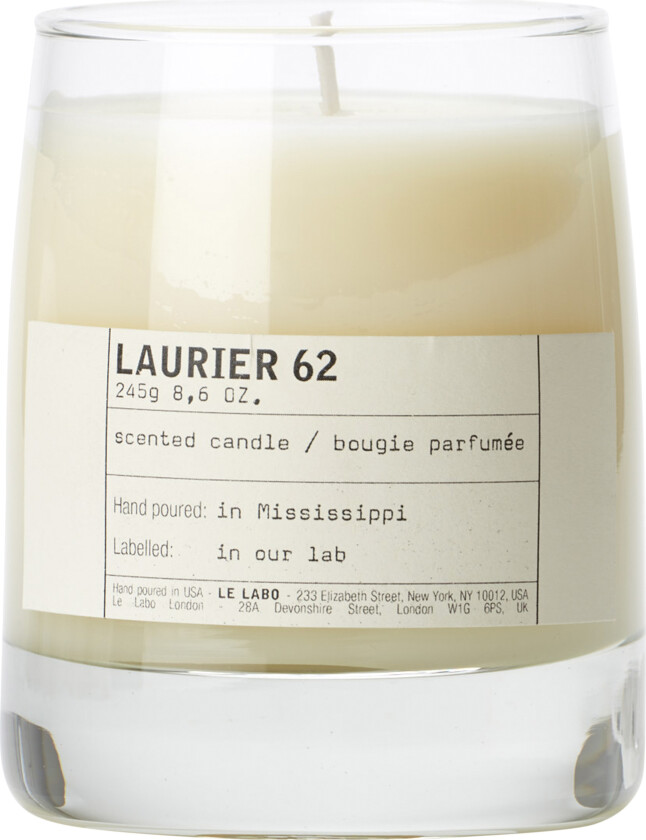Laurier 62 Classic Candle - Duftlys Glass