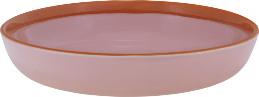 Play Skål/tallerken 22cm Pinkorange Str 22 cm - Serveringsfat