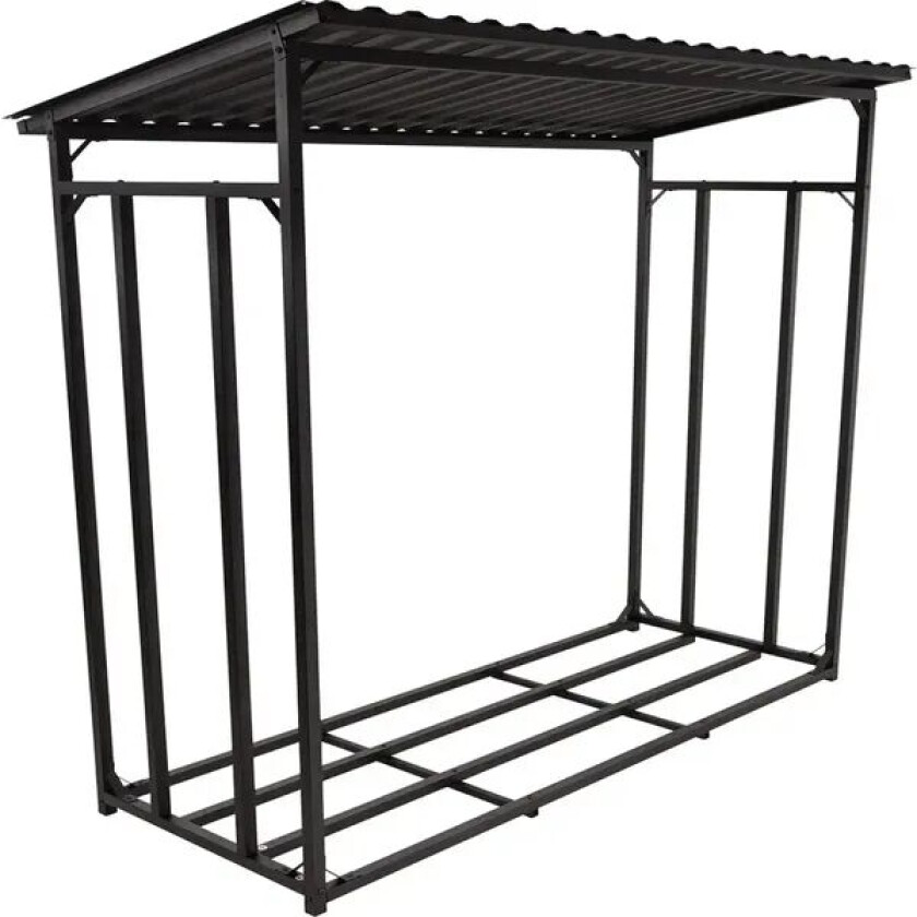 Heidenfeld Vedstativ / vedskjul 185 x 70 x 185 cm