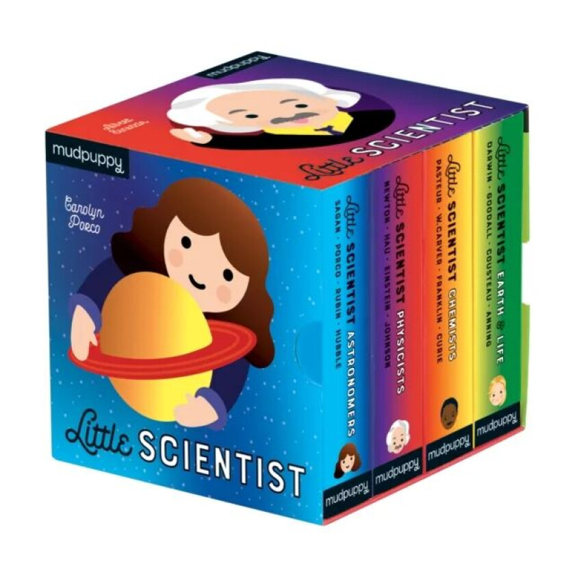 Little Scientist Board Book Set av Galison Mudpuppy