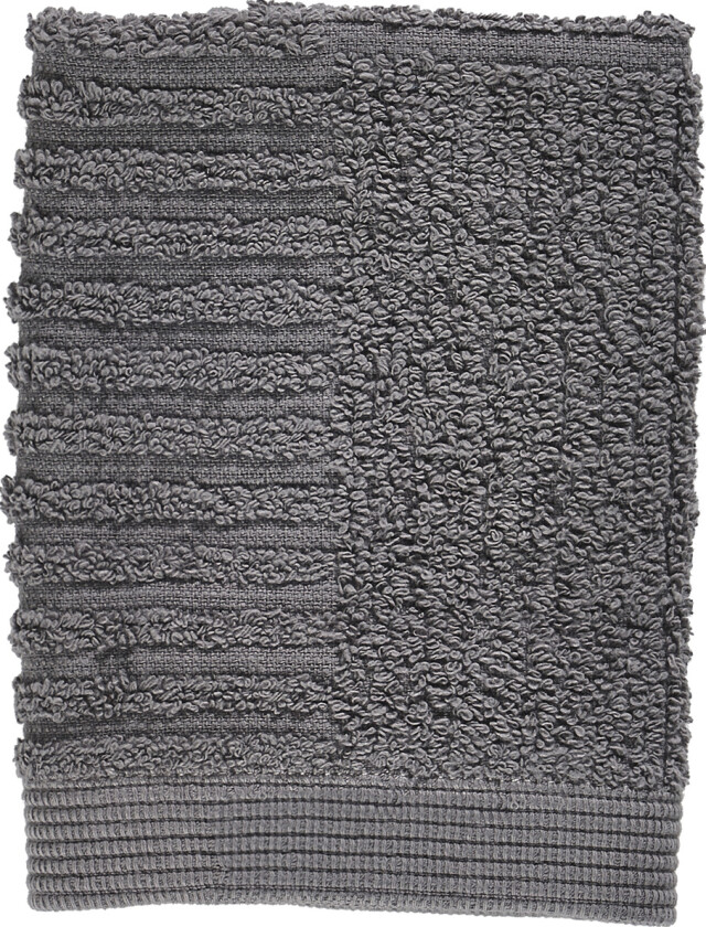 Bilde av Classic Vaskeklud 30 x 30 cm Grey Str 30x30 cm. - Håndklær Bomull