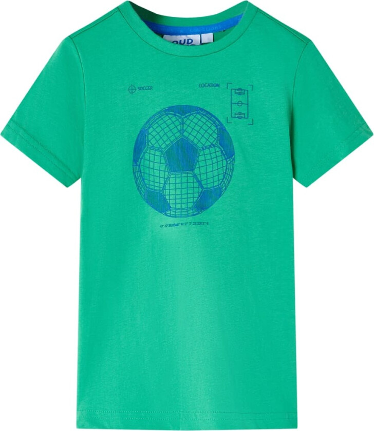 Bilde av T-skjorte for barn grønn 140