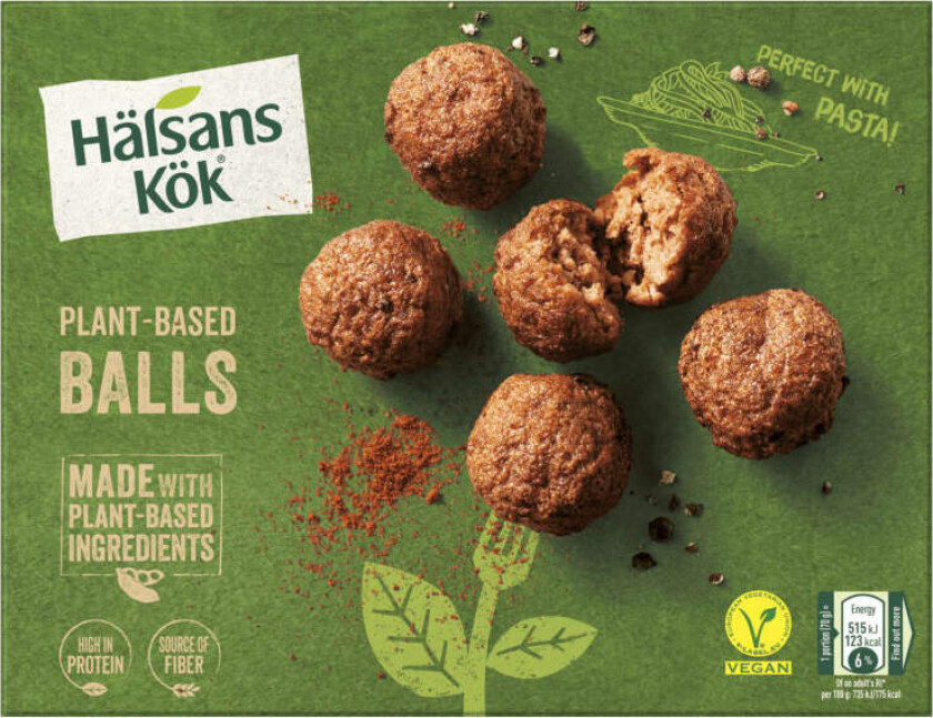 Hälsans Kök Veganske Boller 300g