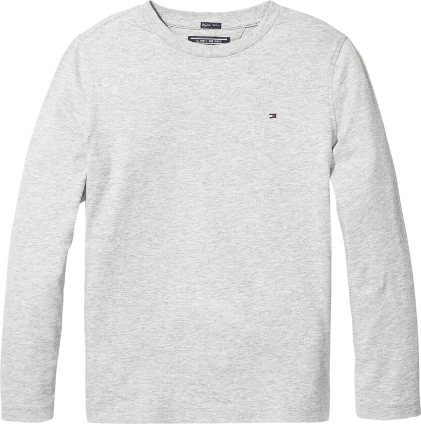 Boys Basic CN Knit L/S Str 8år / 128 cm - Strikket