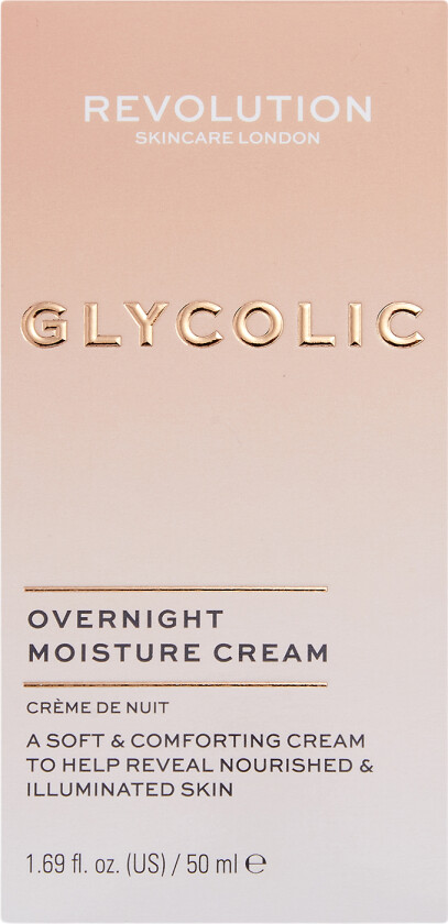 Skincare Glycolic Acid Glow Overnight Cream - Nattkrem