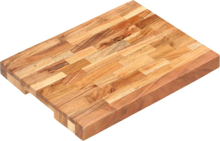 Skjærebrett 40x30x4 cm heltre akasie