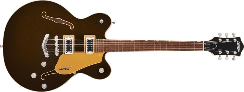 G5622 Electromatic Dc V-Stoptail, Laurel Fb, Black Gold