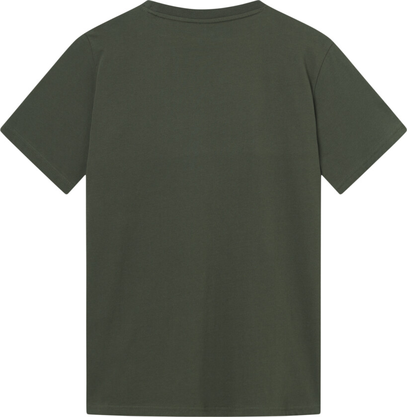 Loke Badge tee Regenerative Organic Certified - Gots/vegan Str L - Kortermede T-skjorter