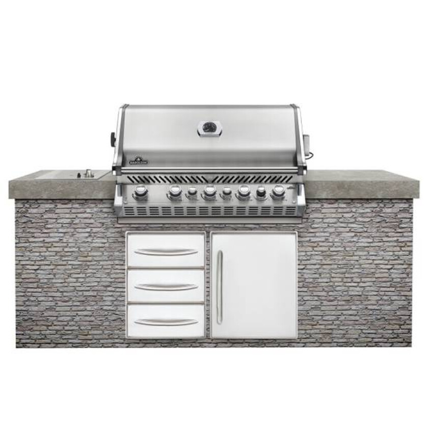 Gassgrill Napoleon for innbygging PRO665