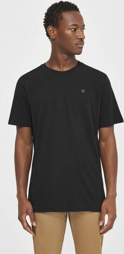 Loke Badge tee Regenerative Organic Certified - Gots/vegan Str XXL - Kortermede T-skjorter