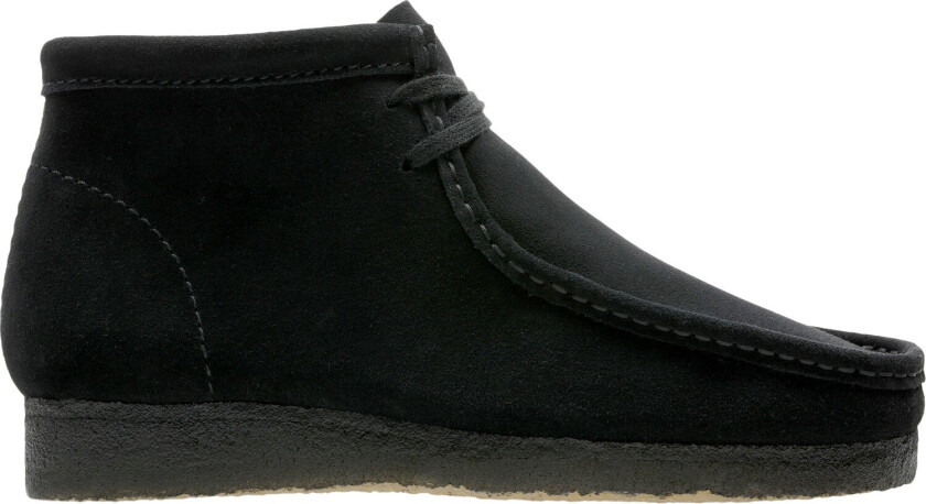 Wallabee Boot Black Sde, G, 7 Mand Snørestøvler Str 41