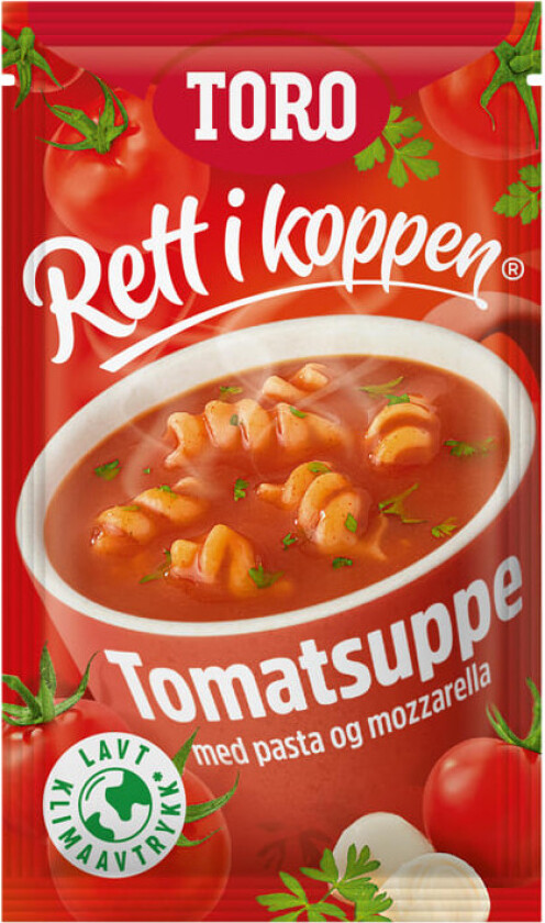 Toro Rett i Koppen Tomat Mozarellasuppe 26g