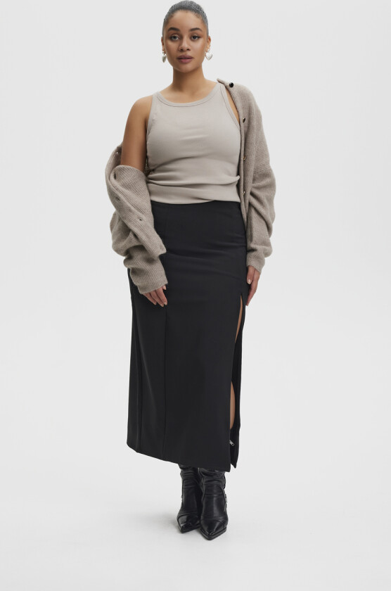 Joellegz HW Long Skirt Noos Str 42 - Maxi Skjørt