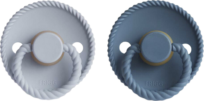 Rope Runde Sutter i Latex 2pak . 2 - Ocean View/powder Blue - Smokker