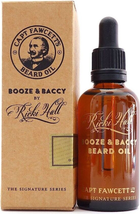 Bilde av Beard Oil Ricky Hall's Booze & Baccy 50 ml