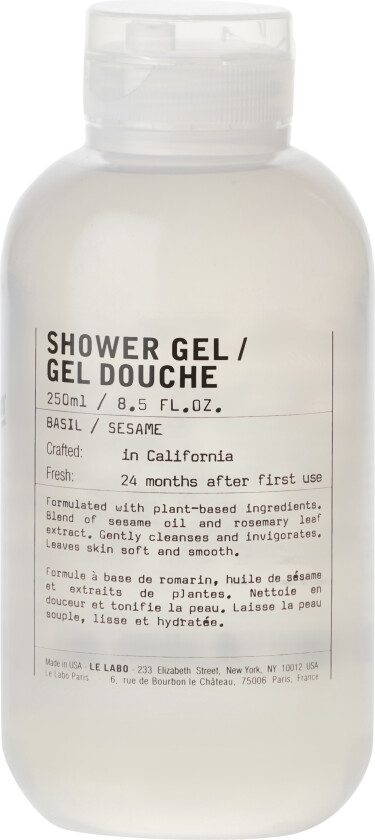 Shower Gel Basil 250ml - Dusjsåpe