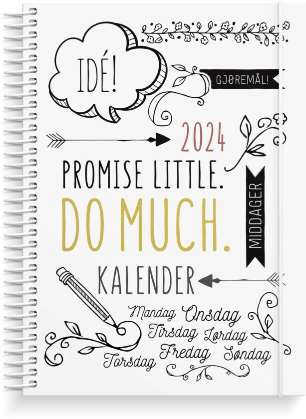 Ukekalender 2024 A5 Doodle
