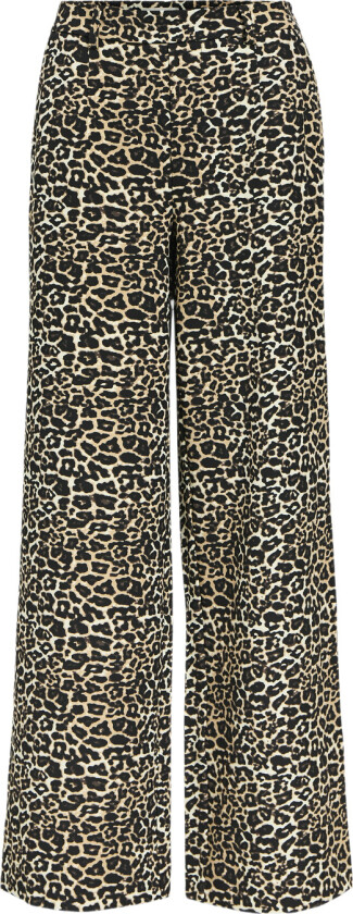 Objalba Lisa Wide Pant Print Noos Str 42 - Brede Ben