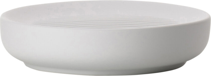 Ume Sæbeskål Soft Grey Str D12,0 H3,0 cm. - Såpeskål