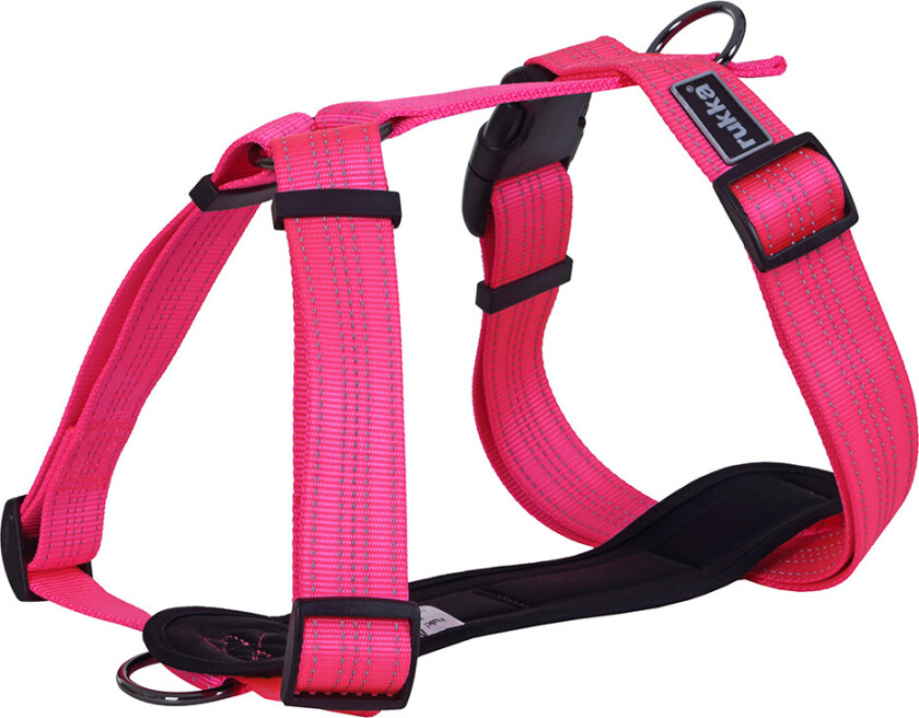 Rukka® Form Neon sele, rosa - Str L: 80 - 130 cm Brystomfang, 40 mm bred