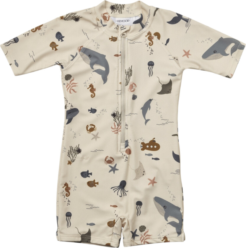 Max Swim Jumpsuit Str 80 (1Y) - Uv-klær&Hatter Polyester