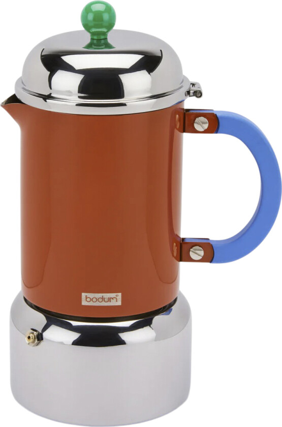Chambord Espressobrygger 6 kop. Inkl. Induktion - Kaffemaskiner Stål