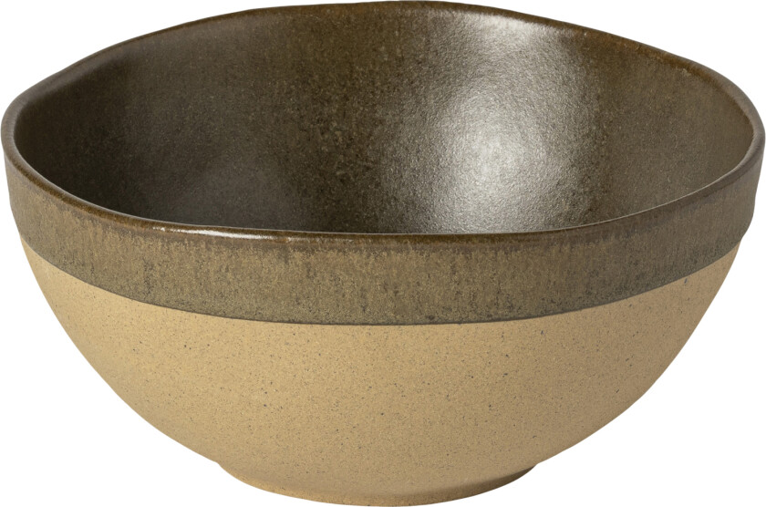 Skål Arenito 65 cl Olive Steintøy Str L:0cm B:15.8cm H:7.7cm - Skåler