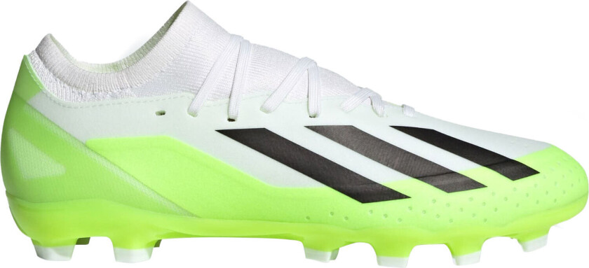 adidas X Crazyfast.3 MG / Q3 23, fotballsko gress og kunstgress, unisex FTWR WHITE/CORE BLAC
