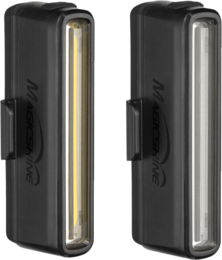 Seeme USB-C Lighset, USB-C ladbart lyktesett BLACK
