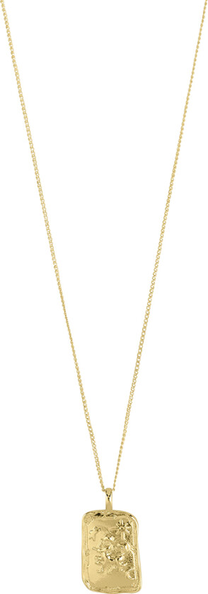 Sagittarius Recycled Zodiac Sign Necklace, Goldplated - Halskjeder Med Anheng