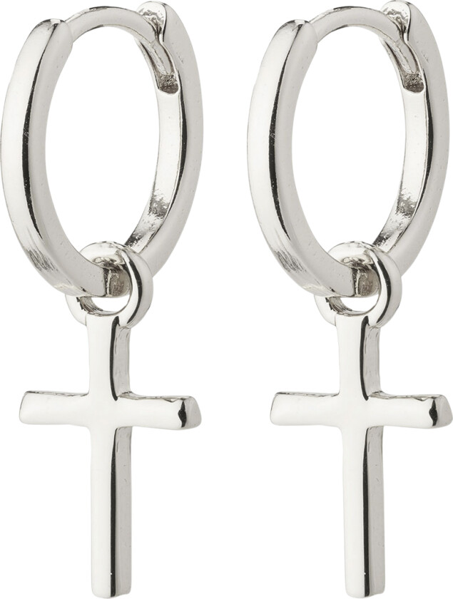 Daisy Recycled HoopØreringe med ko - Kreoler