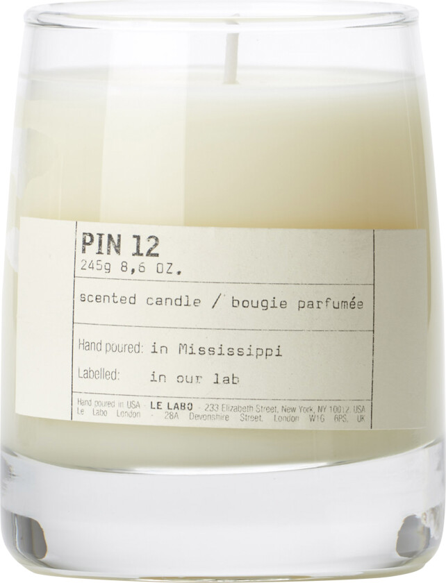 Pin 12 Classic Candle - Duftlys Glass