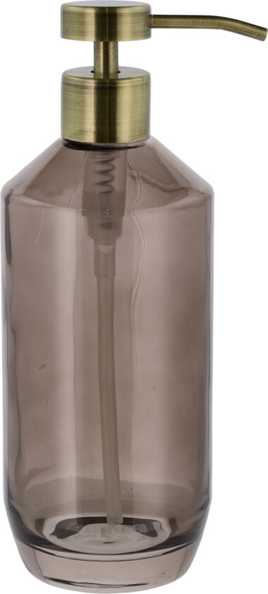 Såpedispenser Vintage Brown Glass Str H:20,5 cm - Såpedispensere Glass