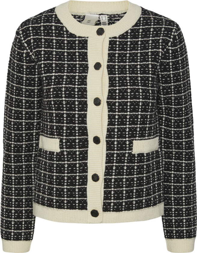 Yaslivia LS Short Knit Cardigan NOO Str XL - Cardigans