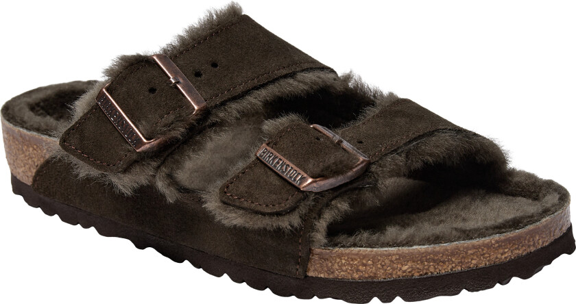 Arizona Shearling Leve Mocca LAF Kvinde Flate Sandaler Str 41