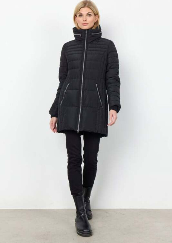 Scnina 1 Jakke Sort Str L - Dunjakker