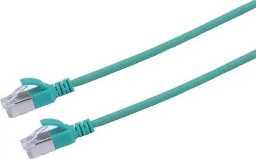 Nettverkskabel Lszh Rj-45 Rj-45 Cat 6a 5m Grønn