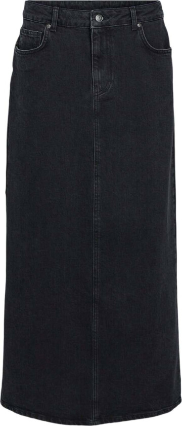 Objellen MW Long Denim Skirt Noos Str XL - Maxi Skjørt