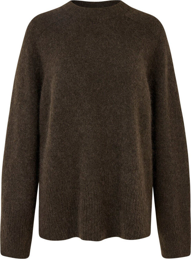 Brookline Knit Raglan Oneck Str S - Gensere Mohair