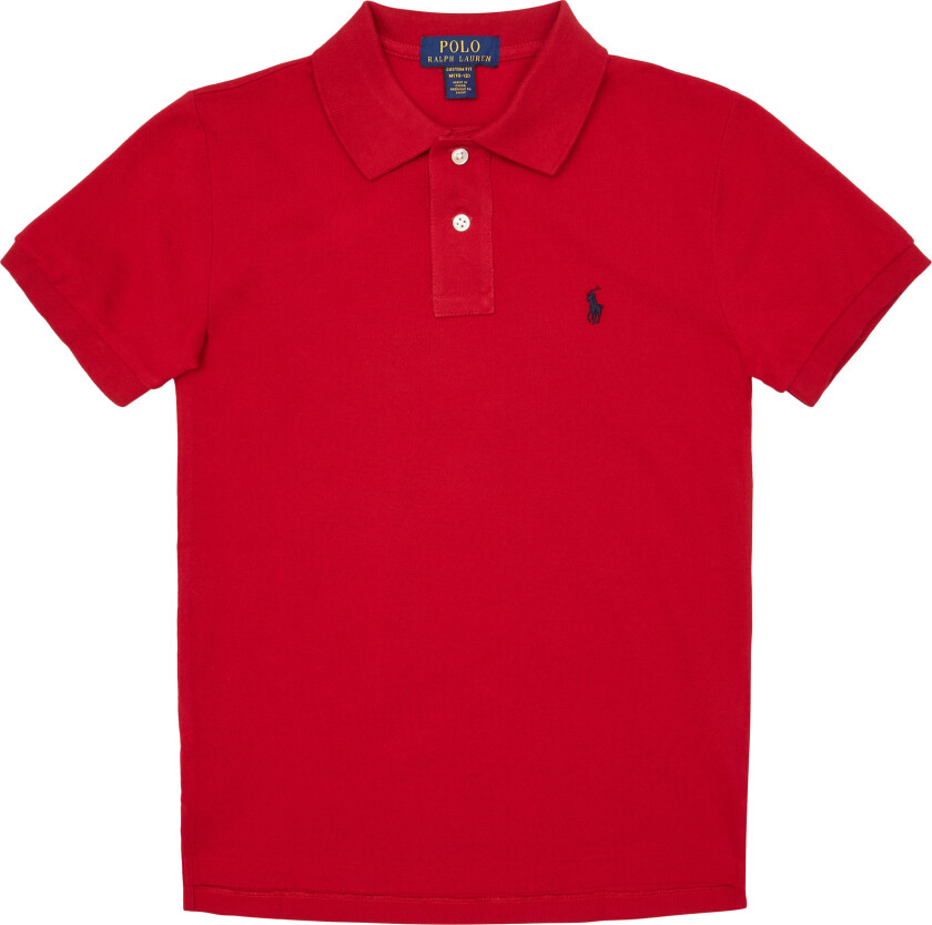 Cotton Mesh Polo Shirt Str L - Poloer Bomull