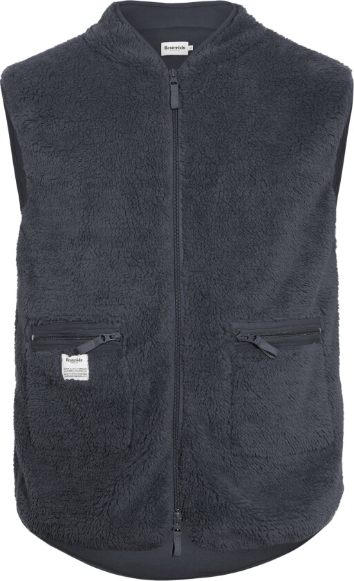 Fleece Vest Recycled Str XL - Fleece
